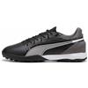 Puma King Match TT, Soccer Shoe Unisex - Adulto, Puma Black Puma White Cool Dark Gray, 39 EU