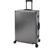 Travelhouse Valigia da viaggio in alluminio T6035, trolley da viaggio, custodia rigida, TSA, diverse dimensioni e colori, grafite, Großer Koffer XL, valigetta