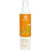 ALMAGREEN COSMETICA AL NATURALE Almagreen Latte solare Spray SPF 50 da 150ml, Protezione solare viso e corpo per bambini e pelle chiara