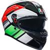 AGV K3 E2206 MPLK WING BLACK/ITALY XS