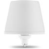 REV LAMPRUSCO - Lampada da tavolo a batteria solare, senza fili, 130 lm, 2 W, 4000 mAh, luce per bottiglia dimmerabile, in bianco caldo e IP54, resistente agli spruzzi, lampada da tavolo touch per