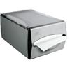 Avilia Dispenser per Fazzoletti da Tavolo Igienico - Porta Salviette per Cucina, Bagno e Bar, in Plastica, 34x21x15cm, Grigio