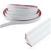 WanderGo Bordo in PVC per quadrante, 2,5 m, autoadesivo, modanatura per pareti di casa, interni ed angoli, per pavimenti in laminato, bordatura con perline (12 x 9 mm)