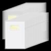 URbantin 40 Pezzi Cartelline Trasparenti,A4 Copertina (Trasparente) | 180 micron,Cartellina ,Cut Flush Folder