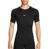 Nike NP Dri-Fit T-Shirt, Nero/Bianco, M Uomo