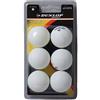 DUNLOP Club Championship - Palline da ping pong, confezione da 6