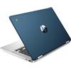HP Chromebook 14a-na0007sl, Intel Celeron N4120, 4GB RAM LPDDR4, eMMC da 64GB, Display da 14 FHD, IPS, Antiriflesso, Scheda grafica Intel UHD 600, Wi-Fi, ChromeOS, Webcam HD, Forest Teal