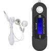 Akozon MP3, Musica Portatile MP3 Usb Player Usb Sony Mp 3 Radiosveglia Bluetooth Voice Memory Card Silver Oth Lettore Cd con Schermo LCD Radio FM (Nero)