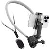 Wiseten Supporto da Collo per Telefono POV/Vlog con Clip Telefono, Supporto per Telefono a Mani Libere, Supporto per Selfie per Registrazione Video per iPhone 16 15 14 Pro e GoPro Insta360