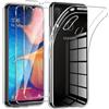 Generico Cover per Samsung Galaxy A20e + 2 Pezzi Pellicola Protettiva in Vetro Temperato, Trasparente Custodia in TPU, Antiurto e Sottile in Silicone, Resistente all'ingiallimento, protettiva.