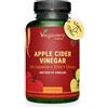 Vegavero Aceto di Sidro di Mele | 1500 mg per dose giornaliera | Con Cannella Ceylon, Zenzero e Cromo | 120 Capsule con Aceto di Mele con Madre | Digestione e Metabolismo | Vegan | No OGM | Vegavero®