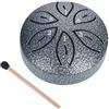 BBASILIYSD Mini Tamburo Pioggia, 3 In 6 Note Acciaio Tongue Drum Rain Chime, Tamburo Pioggia Per Esterno, Chime Pioggia Impermeabile Pioggia Tamburo Strumento