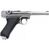 WE Pistola Softair LUGER P08 canna da 9 cm Cromata (WE) a Gas
