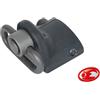 ELEMENT ATTACCO CINGHIA PER SLITTA CON PASSO 20mm NERO