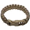 MFH BRACCIALE TATTICO PARACORD TAN TAGLIA S