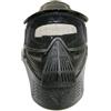 ROYAL MASCHERA RETE MAXI NERA CON VISIERA