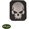 MIL-TEC PATCH 3D SKULL PVC NERA MIL-TEC