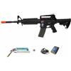 G&G Fucile Softair M4 A1 Carabine nero G&G completo di Batteria + Caricabatterie