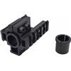 JS-TACTICAL Set di 3 Slitte Weaver per canna fucile adattabile Alluminio JS-Tactical (JS-F6)