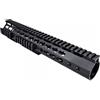JS-TACTICAL Paramano Keymod Slim da 12 Pollici slitta superiore 6 slitte aggiuntive rimovibili Adatto a fucili M4 JS-Tactical (JS-KM12)