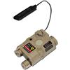 G&G An-peq 15 - portabatteria con laser e cavo remoto Tan G&G
