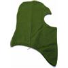 ROYAL PASSA MONTAGNA 1 FORO IN COTONE DOPPO SPESSORE VERDE