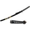 KATANA CON IMMAGINE DI DRAGO DORATO STAMPATA