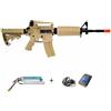 G&G Fucile Softair M4 A1 Carabine Tan G&G completo di batteria + caricabatteria