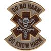 EUMAR PATCH CON SCRITTA DO NO HARM -DO KNOW HARM