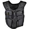 ROYAL Gilet tattico NERO 7 tasche più una posteriore