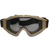 ROYAL MASCHERA RETE PROTEZIONI OCCHI TAN 6060