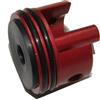 ROYAL TESTA CILINDRO IN OTTONE DOPPIO O-RING ROSSO M4 M16