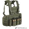 DEFCON 5 Gilet Tattico Chest Rig MARTE 1000 Denier - Olive Drab Verde - Defcon 5