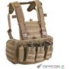 DEFCON 5 Gilet Tattico Chest Rig MARTE 1000 Denier - Coyote Tan - Defcon 5
