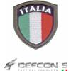 DEFCON 5 Patch Scudetto Italia con Velcro Maschio sul retro - Defcon 5 (D5-SIR01)