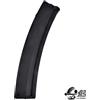 JING GONG Caricatore maggiorato 200 colpi per fucili softair serie MP5 metallo colore nero marca JG