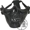 ROYAL MASCHERA TESCHIO A META' VISO NERA