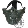 ROYAL MASCHERA TESCHIO A META' VISO VERDE