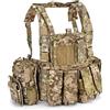 DEFCON 5 Gilet Tattico MOLLE Recon Chest Rig - Multiland - DEFCON 5 (D5-RC901 ML)
