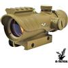 JS-TACTICAL Red-Dot Full-Metal - Anti-Riflesso - Shock e Fog Proof - Tan - JS-Tactical