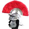 Elmo Romano per bimbo con cresta - PVC - Argento (JT50412)
