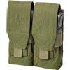 DEFCON 5 Tasca Doppia porta caricatori per M4 e AK - Olive Drab Verde - DEFCON 5 (D5-M4AK OD)