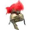 Elmo Romano per bimbo con cresta - PVC - Oro (JT13119)