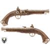 HFC Pistola softair a gas avancarica-antica Pirate Flinlock colore oro marca HFC (HG 502GOLD)