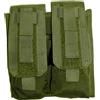 DEFCON 5 Tasca porta caricatore Doppia con Patella di chiusura per M4 - Olive Drab Verde - DEFCON 5 (D5-M4AKD OD)