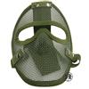ROYAL PROTEZIONE FACCIALE IN RETE METALLICA (VERDE)