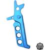 RETRO ARMS Grilletto per softair CNC per AR15 M4 Tipo H colore light blu Gearbox V2 - marca Retro Arms