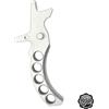 RETRO ARMS Grilletto per softair CNC per AR15 M4 Tipo G colore argento Gearbox V2 - marca Retro Arms