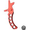RETRO ARMS Grilletto per softair CNC per AR15 M4 Tipo G colore rosso Gearbox V2 - marca Retro Arms