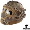 EMERSON ELMETTO G4 System PJ completo di Maschera Protettiva e Goggles M